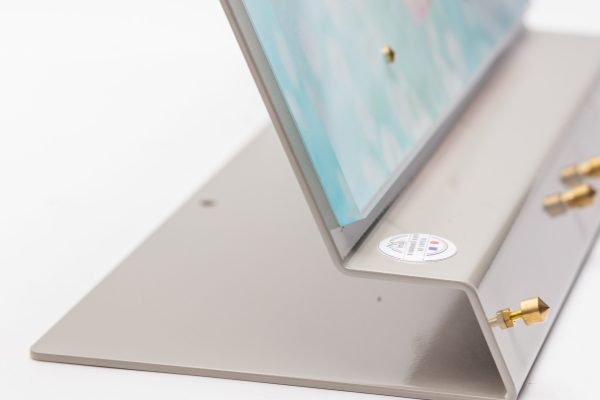 Visuel Support Métal Beige Grand Modèle